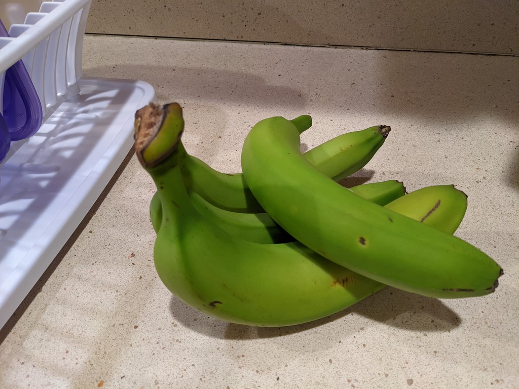 green bananas