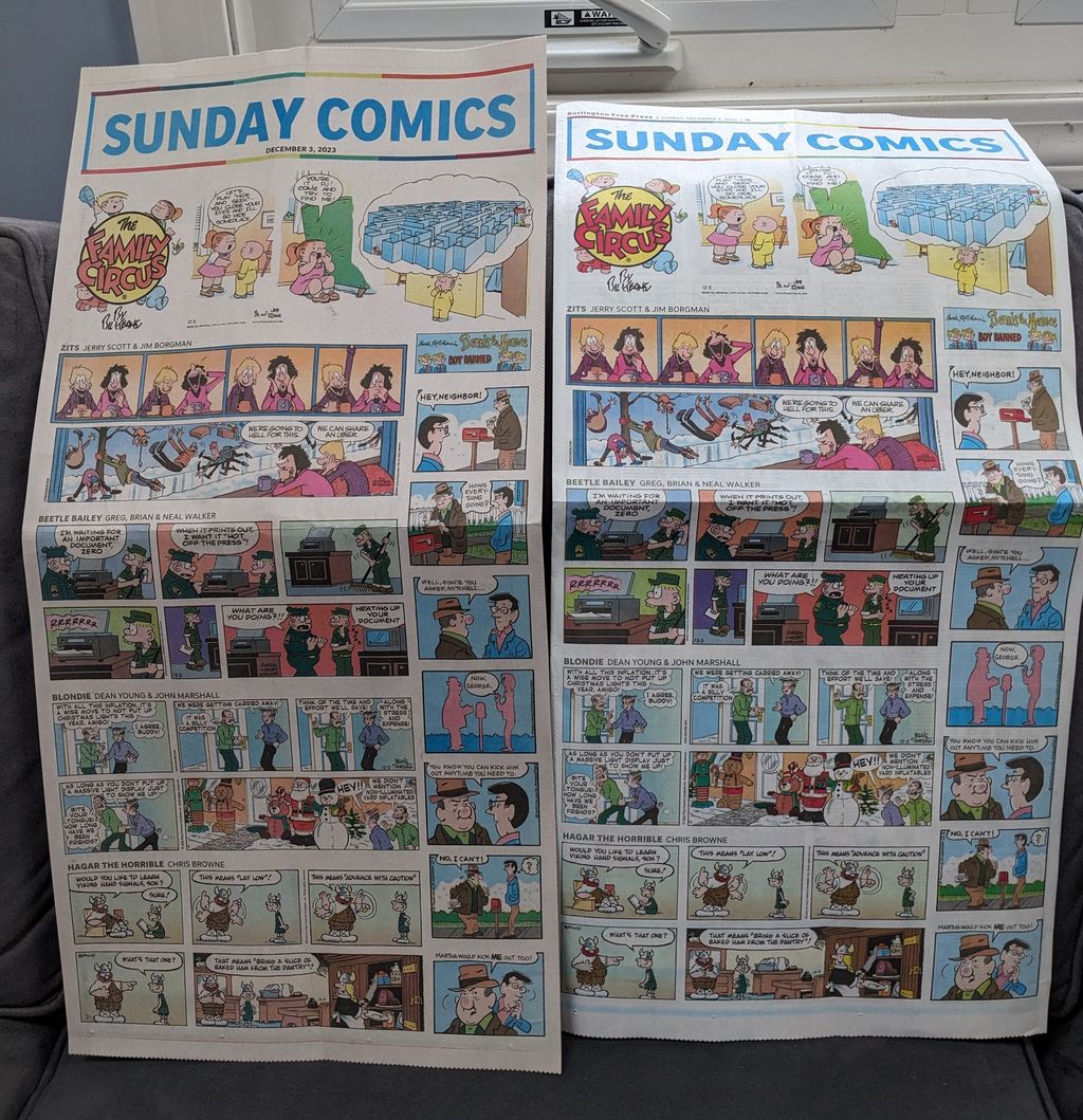 Sunday Comics A To Z Read B C By Mastroianni And Hart XESUQ